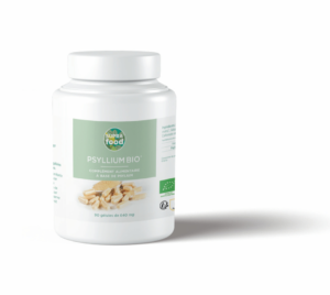 Psyllium Biologique en gélules de 500mg* 90 gélules