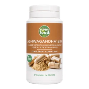 Ashwagandha Bio KSM-66® – 90 gélules